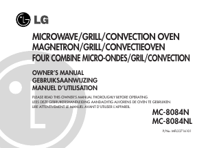 Handleiding LG MC-8084N Magnetron