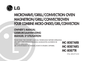 Handleiding LG MC-8087ARB Magnetron