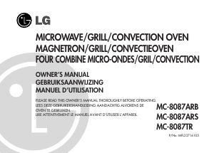 Handleiding LG MC-8087TR Magnetron
