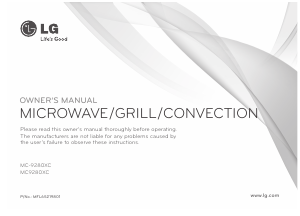 Handleiding LG MC-9280XC Magnetron