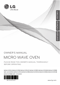 Handleiding LG MH-6330NS Magnetron