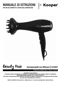 Manual Kooper 2410401 Hair Dryer