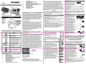 Manuale Kooper 2413485 Misuratore di pressione