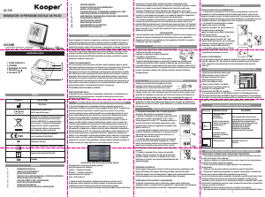Manuale Kooper 2413486 Misuratore di pressione