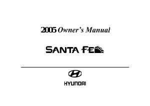 Manual Hyundai Santa Fe (2005)