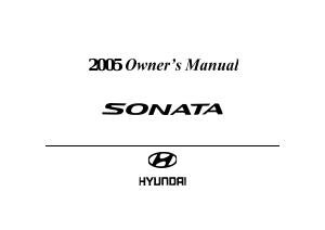 Handleiding Hyundai Sonata (2005)