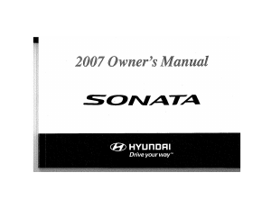 Manual Hyundai Sonata (2007)