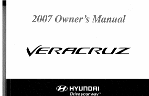 Handleiding Hyundai Veracruz (2007)