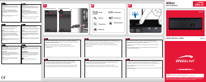 Manual de uso Speedlink SL-6480 Darksky Teclado