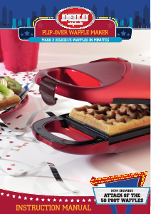 Manual Giles & Posner EK2067 Waffle Maker