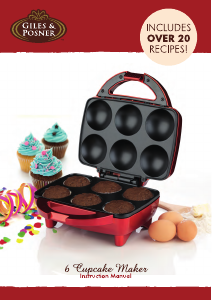 Manual Giles & Posner EK1522 Cupcake Maker