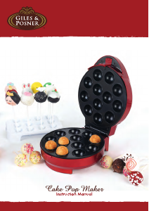 Manual Giles & Posner EK1523 Cupcake Maker