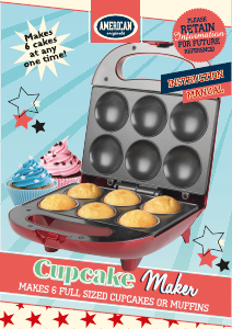 Manual Giles & Posner EK1601 Cupcake Maker