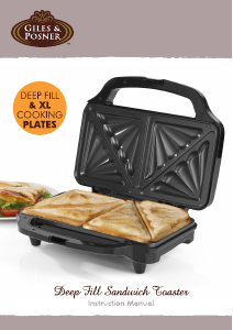 Manual Giles & Posner EK2017SG Contact Grill