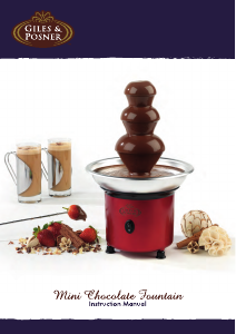 Manual Giles & Posner EK1494 Chocolate Fountain