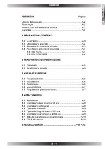Manuale Fini AMICO 25/2400-2M Compressore