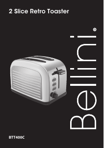 Manual Bellini BTT400C Toaster