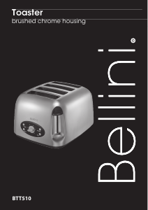 Manual Bellini BTT510 Toaster