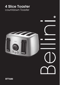 Manual Bellini BTT680 Toaster