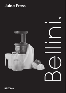 Manual Bellini BTJX940 Juicer