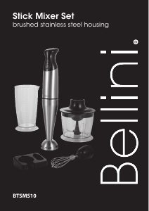 Manual Bellini BTSMS10 Hand Blender