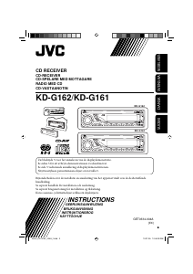 Bruksanvisning JVC KD-G161 Bilradio