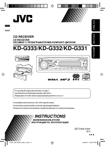 Handleiding JVC KD-G331 Autoradio