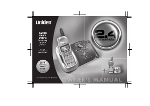 Manual Uniden DCT 648-3 Wireless Phone