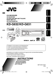 Bruksanvisning JVC KD-G632 Bilradio