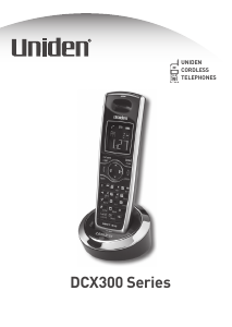 Manual Uniden DCX 300 Wireless Phone