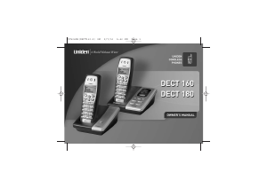 Manual Uniden DECT 160 Wireless Phone