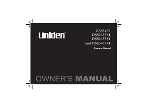 Manual Uniden DSS 3455 Wireless Phone