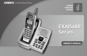 Manual Uniden EXAI 5680 Wireless Phone