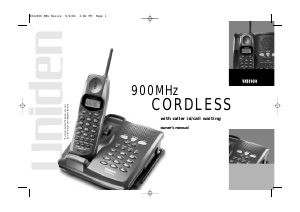 Manual Uniden EXI 2926 Wireless Phone
