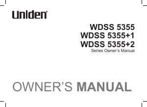 Manual Uniden WDSS 5355 Wireless Phone