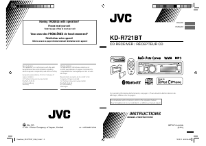 Mode d’emploi JVC KD-R721 Autoradio