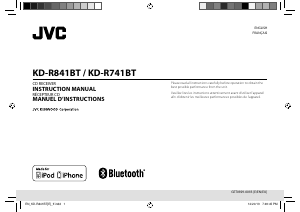 Manual JVC KD-R741BT Car Radio