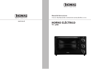 Manual de uso Thomas TH-25N01 Horno