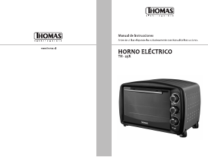 Manual de uso Thomas TH-25R Horno