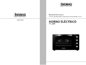 Manual de uso Thomas TH-45VN Horno