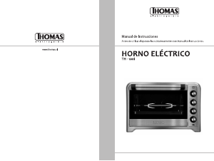 Manual de uso Thomas TH-100i Horno