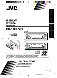 Manual JVC KD-S7R Car Radio