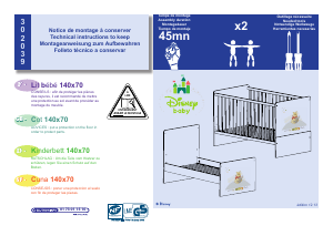 Manual Sauthon 302039 Cot