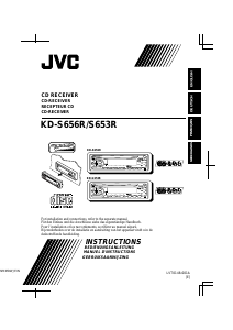 Handleiding JVC KD-S653R Autoradio