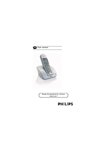 Handleiding Philips CD130 Draadloze telefoon
