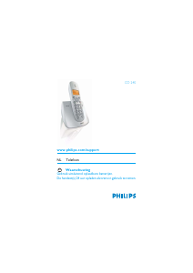 Handleiding Philips CD240 Draadloze telefoon