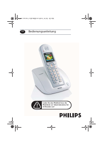 Bedienungsanleitung Philips CD530 Schnurlose telefon