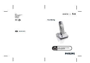 Handleiding Philips DECT 121 Draadloze telefoon