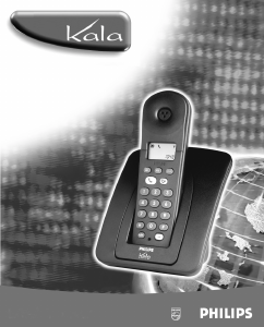 Handleiding Philips Kala Draadloze telefoon