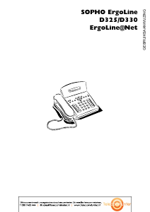 Handleiding Philips D325 Telefoon